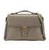Interlocking G Chain Shoulder Bag, &pound;695, Handbags, Grey, Leather, Front view